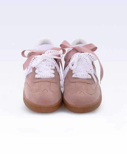 Tenis Rosa doble cordón