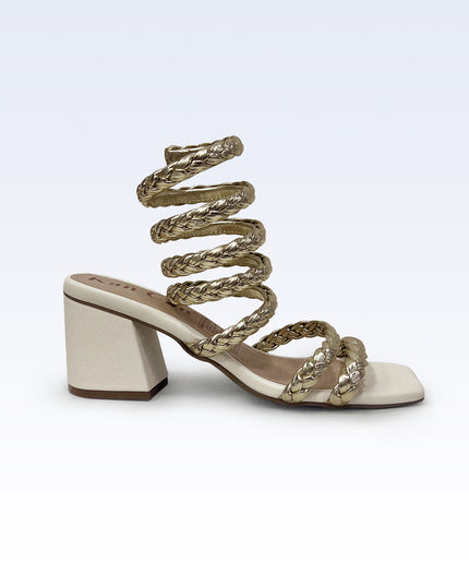 Zapato de tacón romana