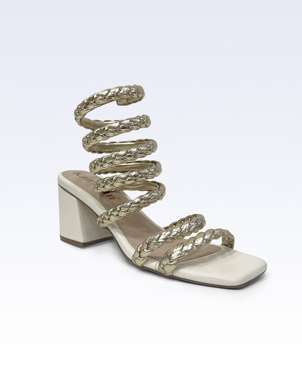 Zapato de tacón romana