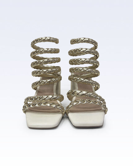 Zapato de tacón romana