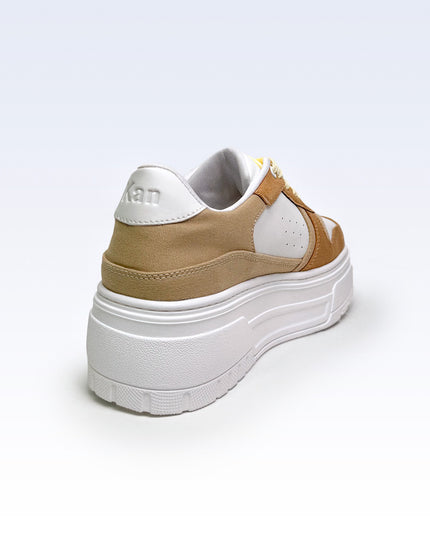 Tenis plataforma mocca