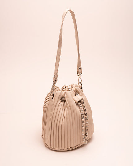 Bolso Hombro beige