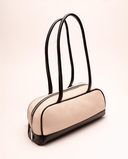 Bolso Hombro beige