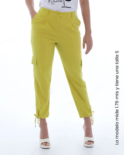 Pantalón verde lima
