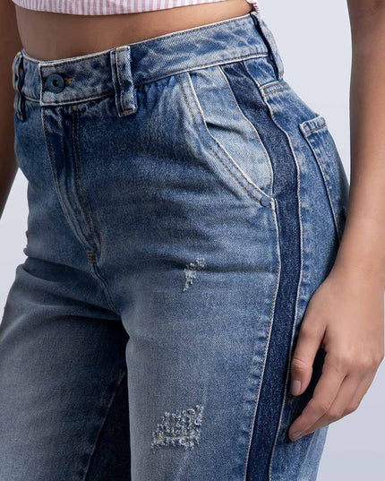 Jean Cargo Momfit