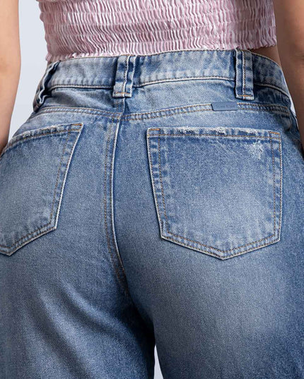 Jean Cargo Momfit