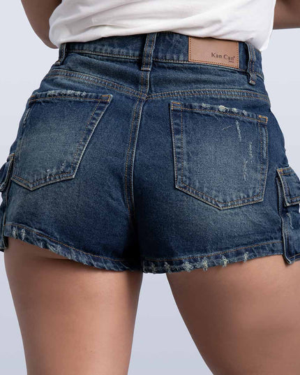 Short Cargo Tiro alto