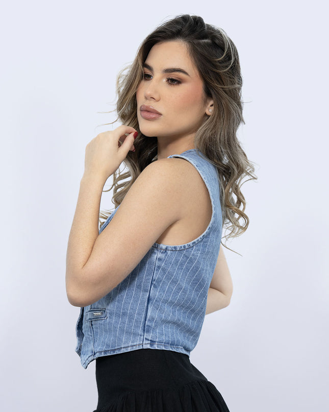 Chaleco Denim