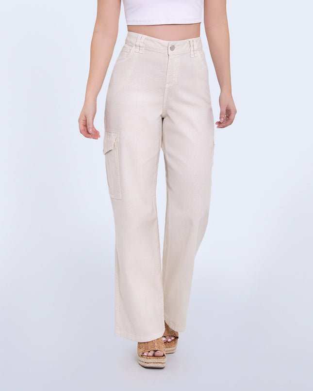 Jean Cargo Beige