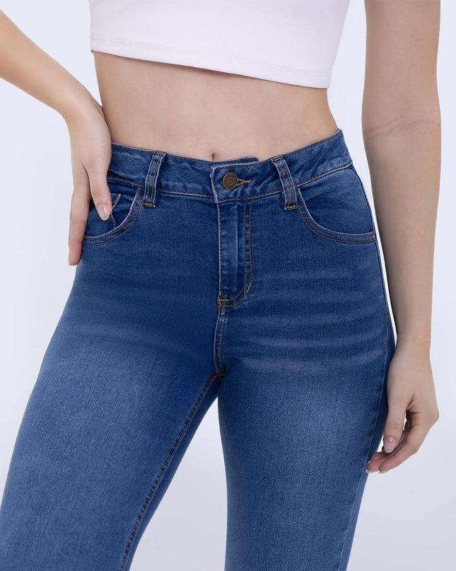 Jean Skinny tiro medio