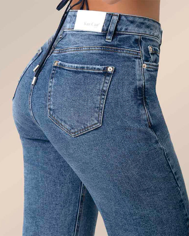 Jean Straight pretina asimétrica