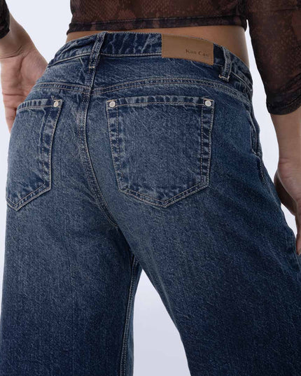 Jean Straight tiro medio