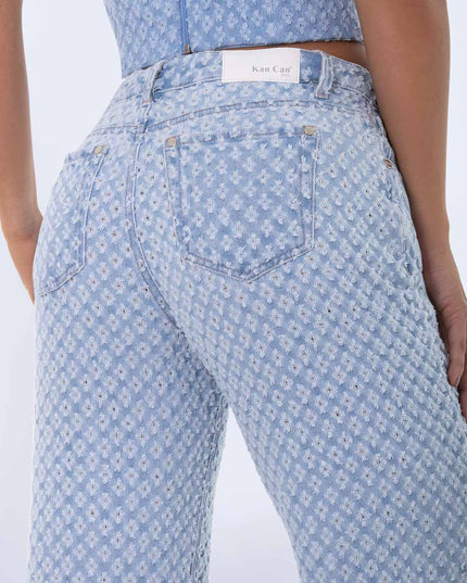 Jean Straight tiro alto