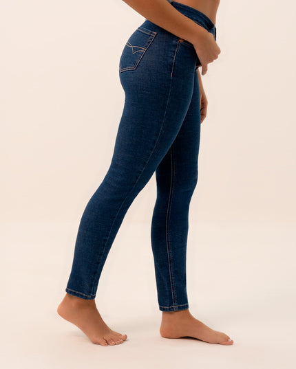 Jean Skinny azul clásico