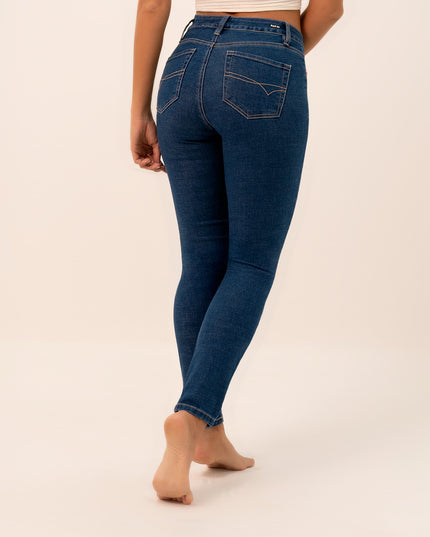 Jean Skinny azul clásico