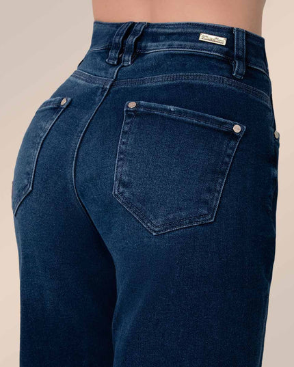 Jean Straight azul oscuro