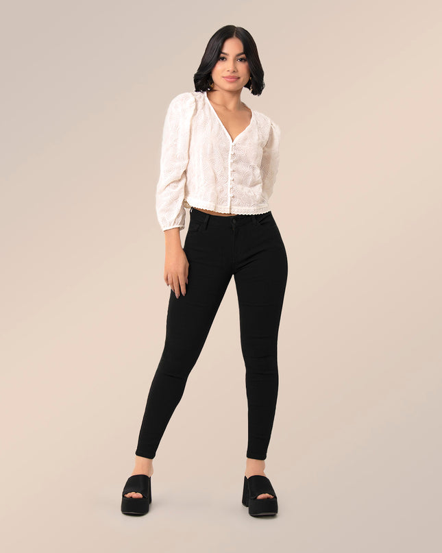 Jean Skinny Negro Clásico
