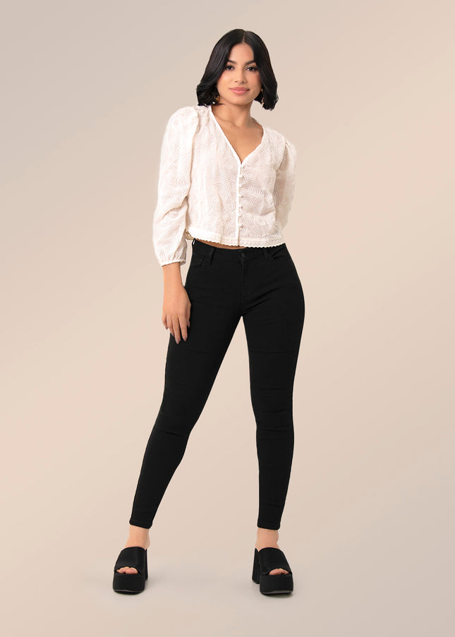 Jean Skinny Negro Clásico