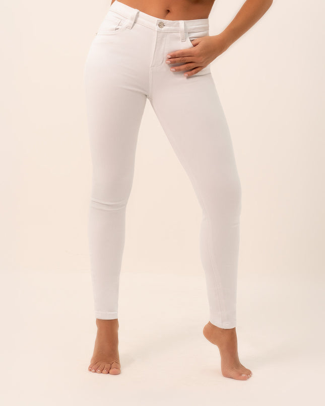 Jean Skinny blanco
