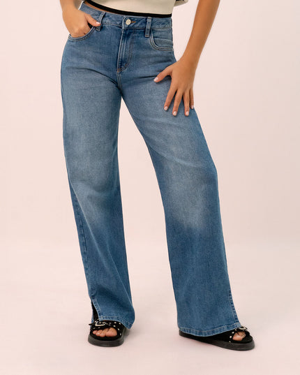 Jean Straight tiro medio