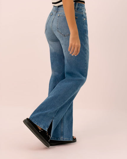 Jean Straight tiro medio