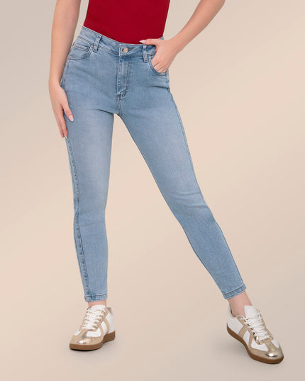Jean Skinny claro