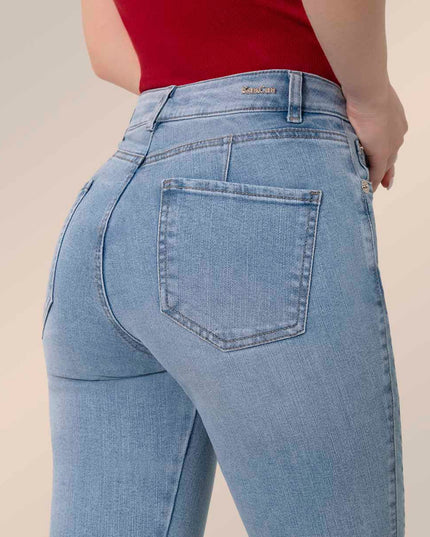 Jean Skinny claro