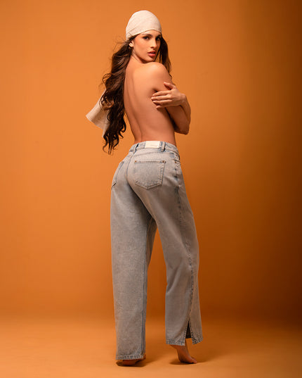 Jean Straight claro