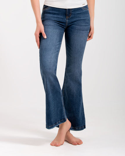 Jean Flare tiro medio