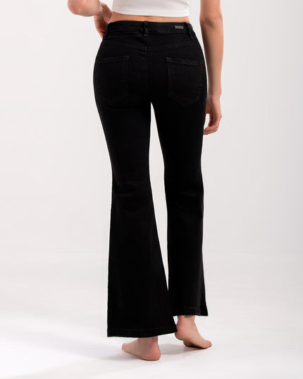 Jean Flare negro
