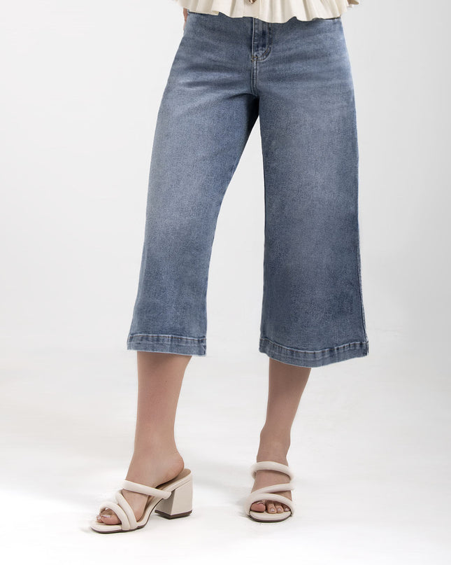 Jean Culotte tiro alto claro