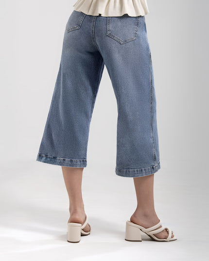 Jean Culotte tiro alto claro