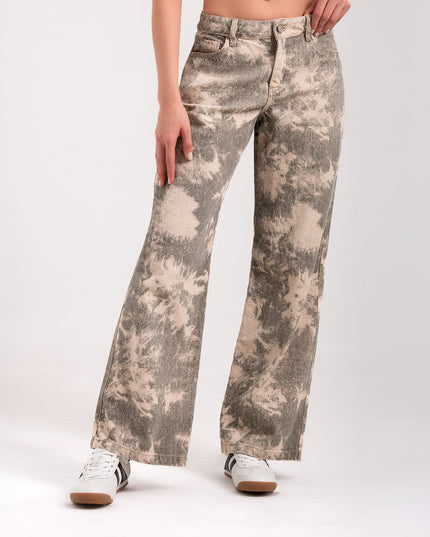 Jean Wide Leg Tiro medio