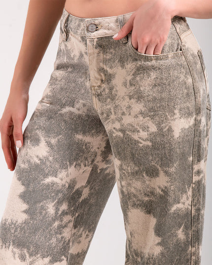 Jean Wide Leg Tiro medio