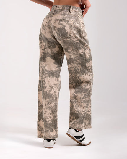 Jean Wide Leg Tiro medio