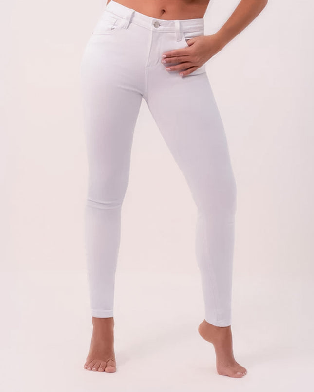 Jean Skinny blanco