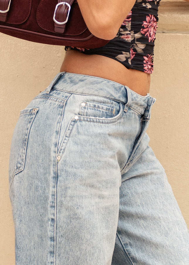 Jean Wide leg descaderado