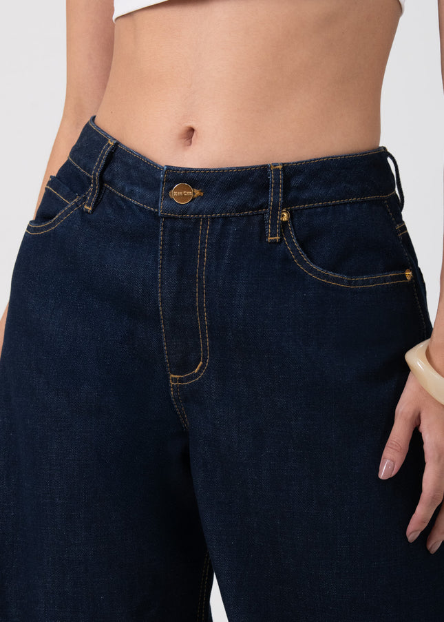 Jean Culotte tiro alto oscuro