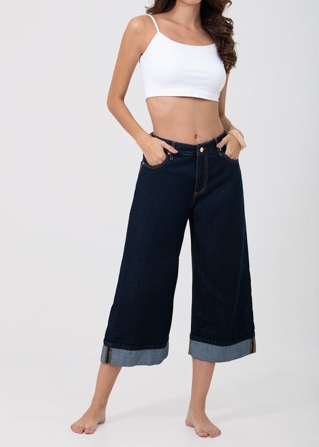 Jean Culotte tiro alto oscuro