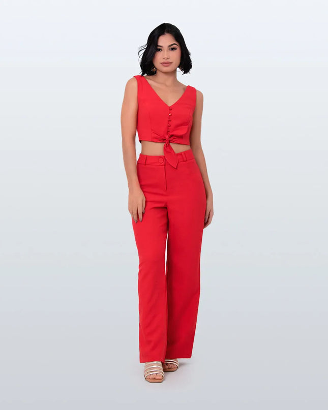 Conjunto Rojo ícono