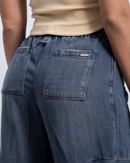 Pantalon cargo medio