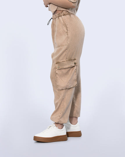 Pantalon Camel tipo Jogger