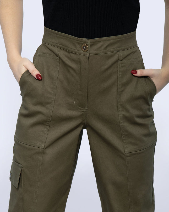 Pantalon verde militar
