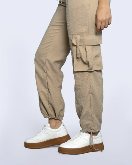 Pantalon Cargo Camel