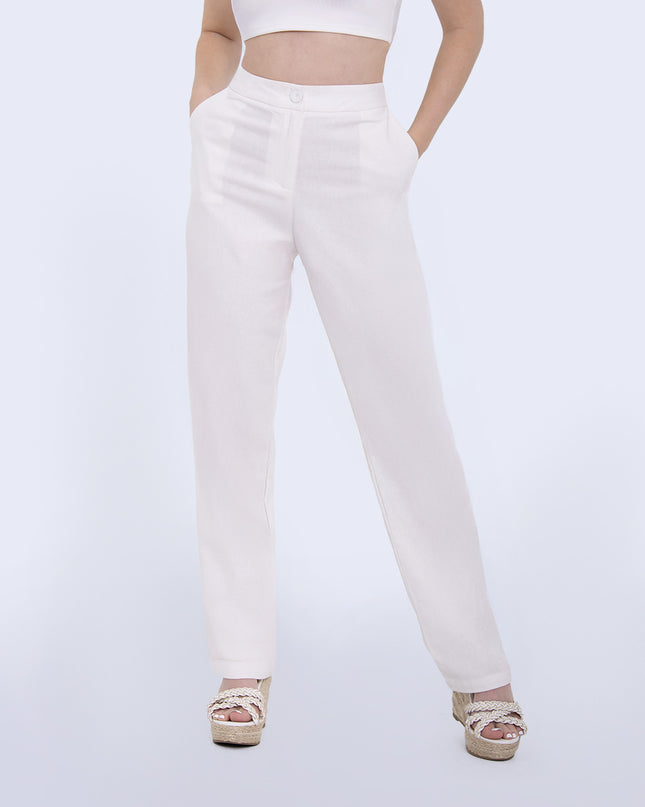 Pantalón Natural bota recta