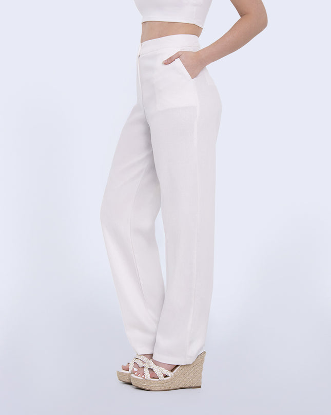 Pantalón Natural bota recta