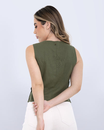 Chaleco Verde militar