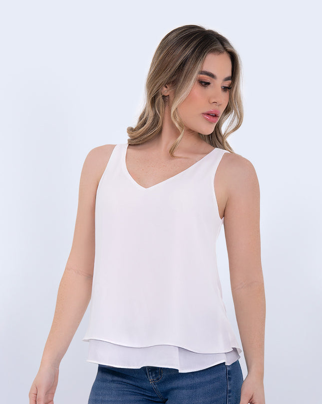 Blusa manga sisa natural