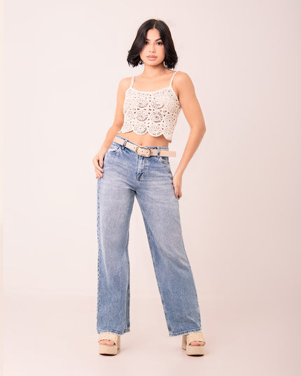 Croptop Avena tejido