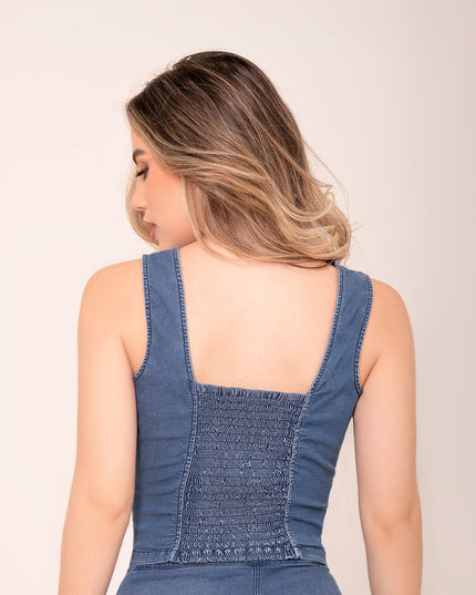 Set en denim liviano